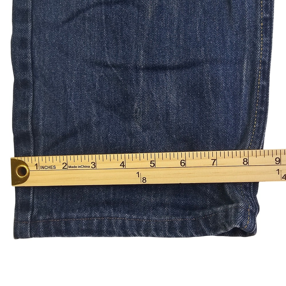 Ring of Fire Jeans Mens 32x28 Blue Wash Denim Straight Leg Straight North - Picture 16 of 16